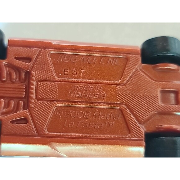 2008 Mattel La Fasta Toy Car - Picture 8 of 10